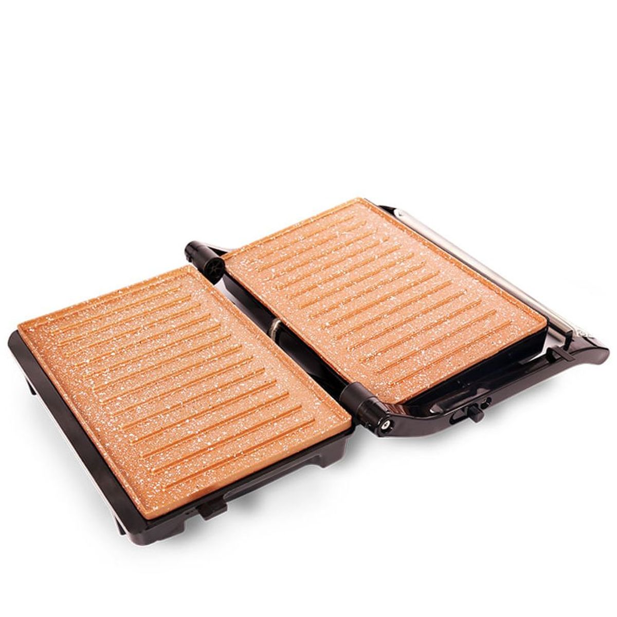 HOME ELEMENTS - Grill Asador Panini 180 Cobre Home Elements