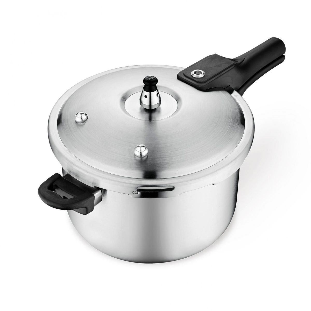 HOME ELEMENTS - Olla a Presión 5.6 Lt  Acero Inoxidable Home Elements