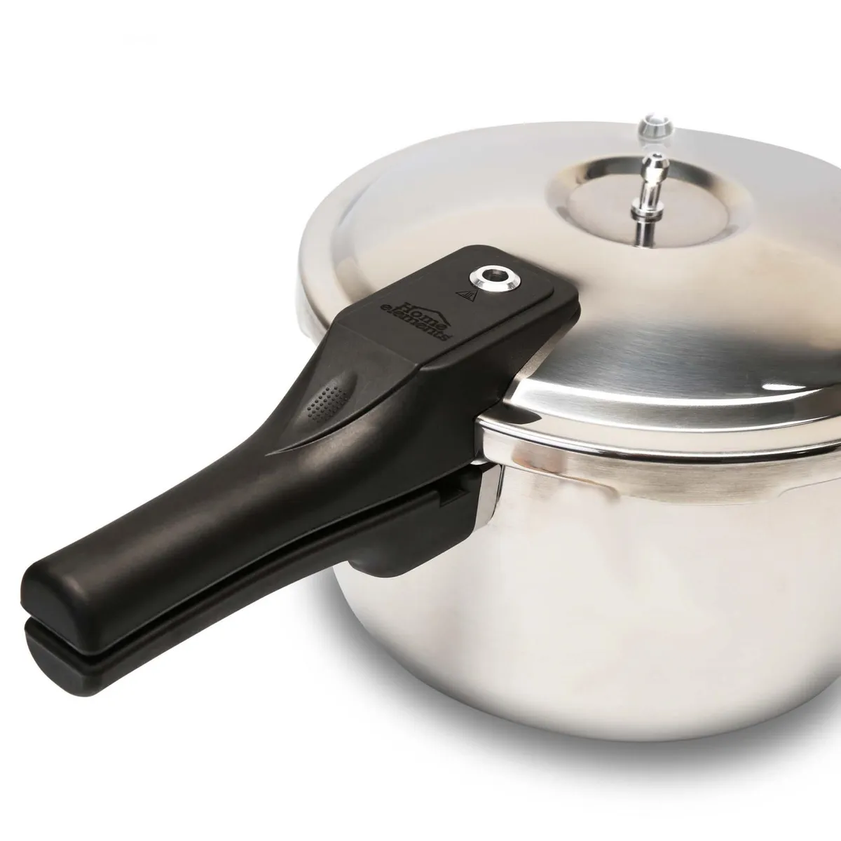 HOME ELEMENTS - Olla a Presión 5.6 Lt  Acero Inoxidable Home Elements