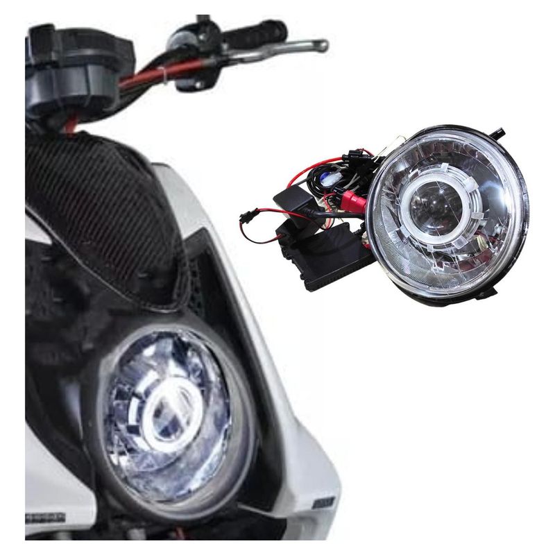 GENERICO - Farola Led Con Ojo De Angel Para Bws 125 - Bws X Grande