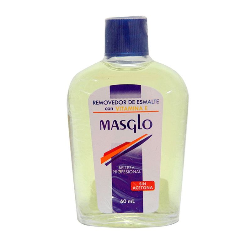 MASGLO - Removedor Esmalte Vitaminas X60ml    Masglo