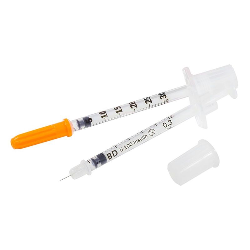 GENERICO - Jeringa Insulina 0.3ml 31gx6mm Bagx10und