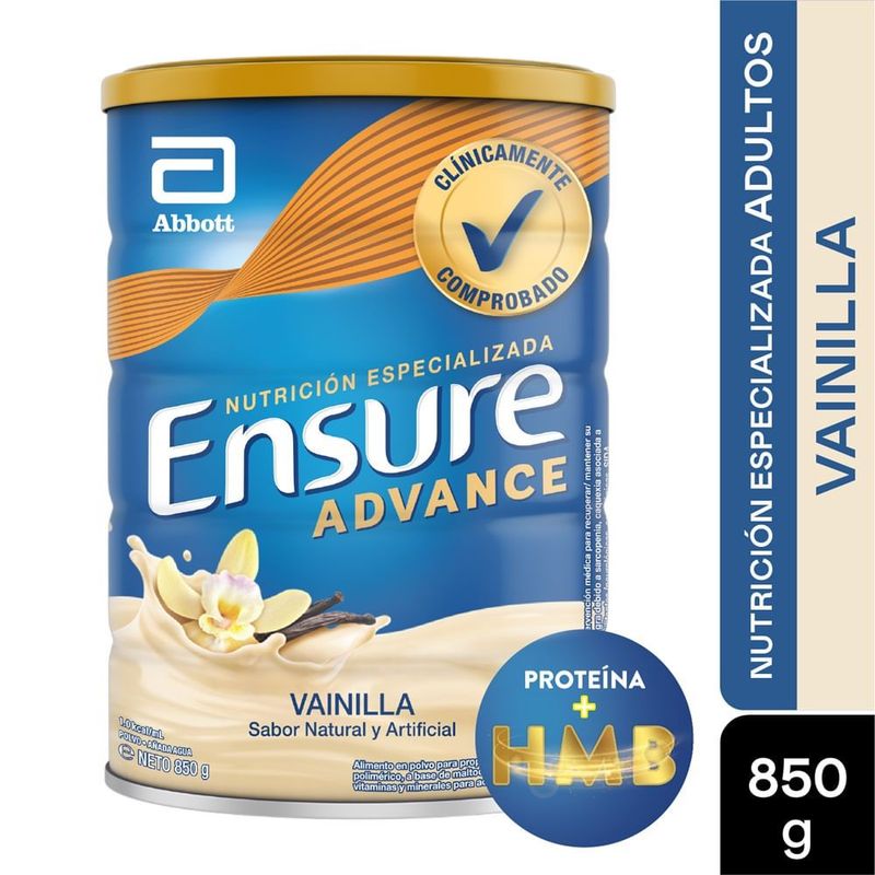 ENSURE - Ensure Advance Vainilla X 850gr