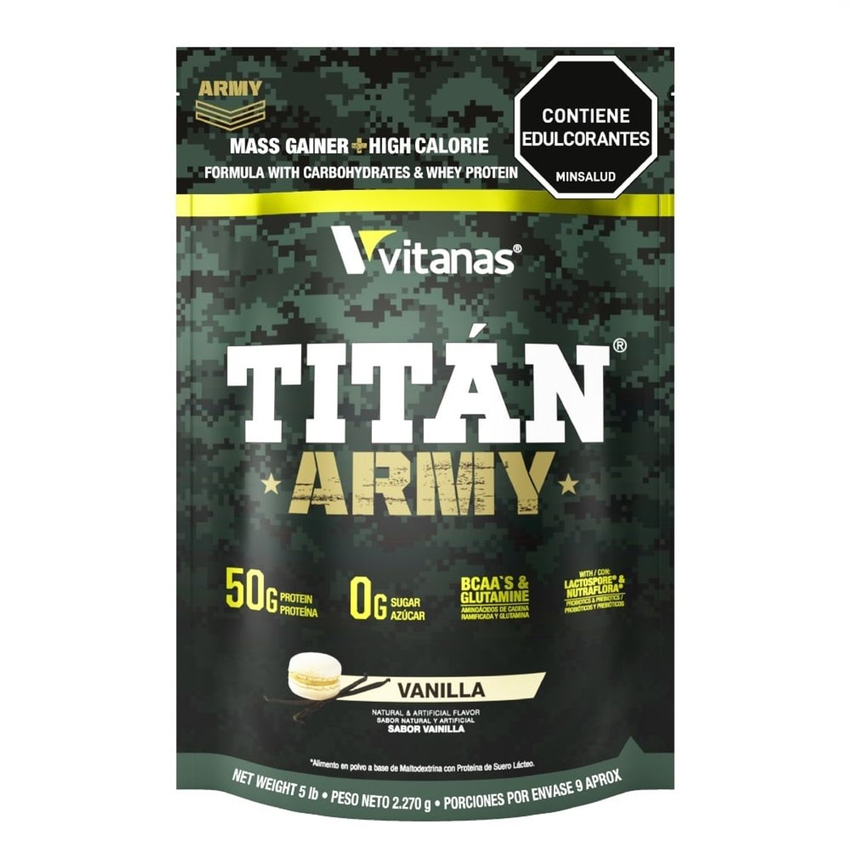 VITANAS - Titan Army Vainilla X 5 Libras