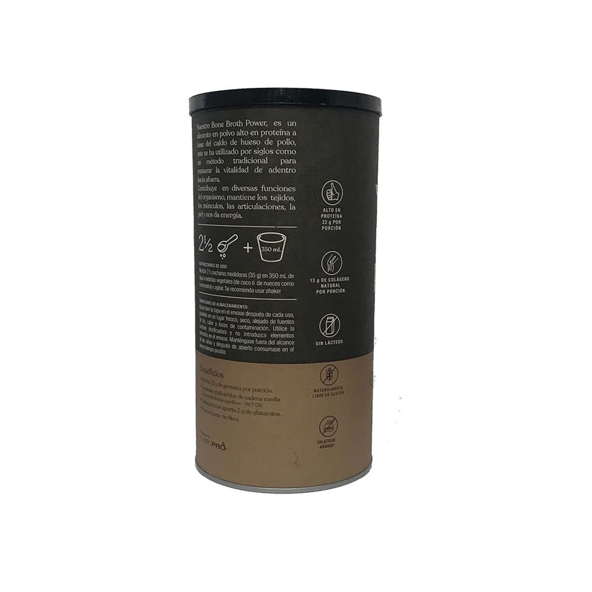 SAVVY - Proteina Savvy Bone Brothpower Chocolate X 560g