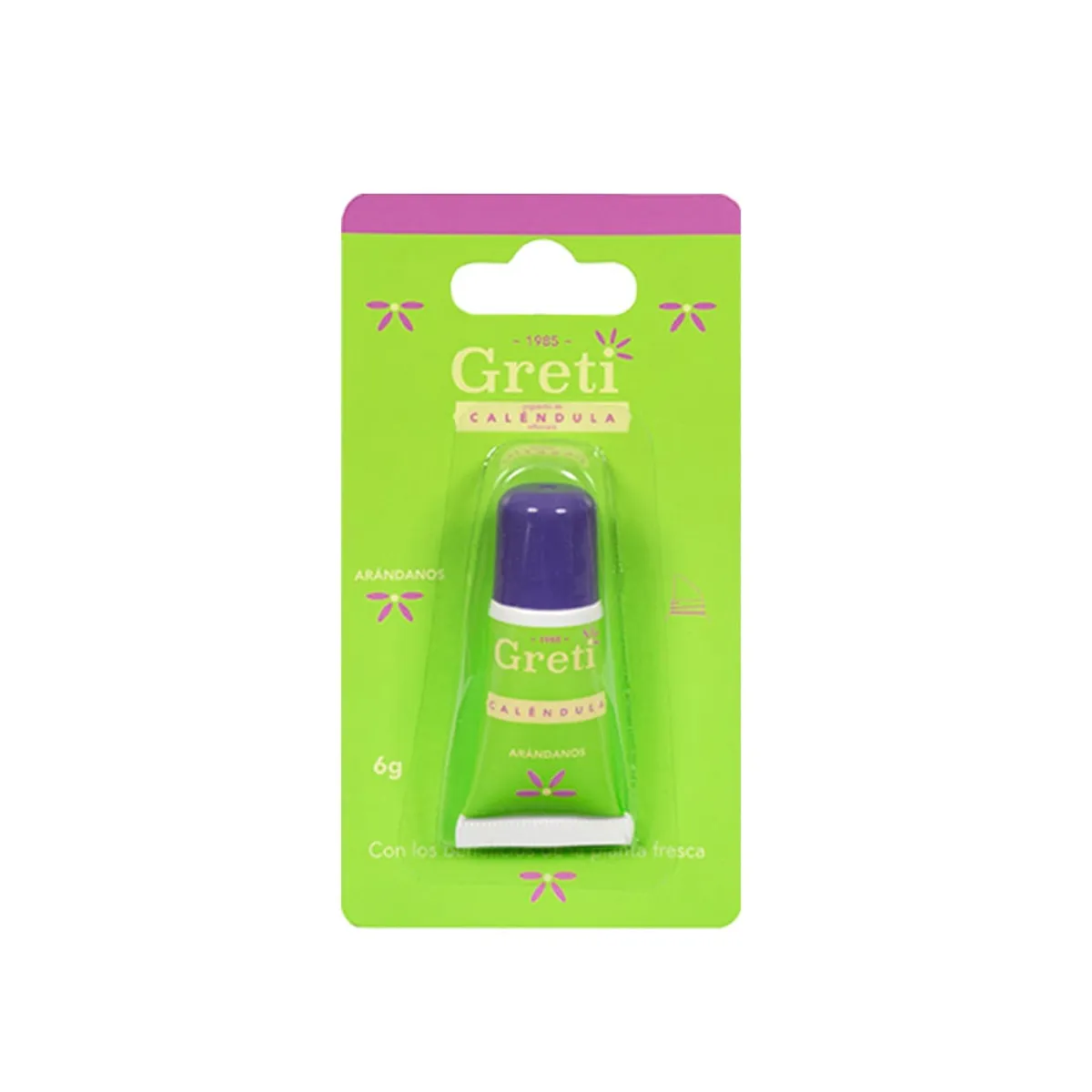 GRETI - Protector Labial Greti Calendula Arandanos X 6g