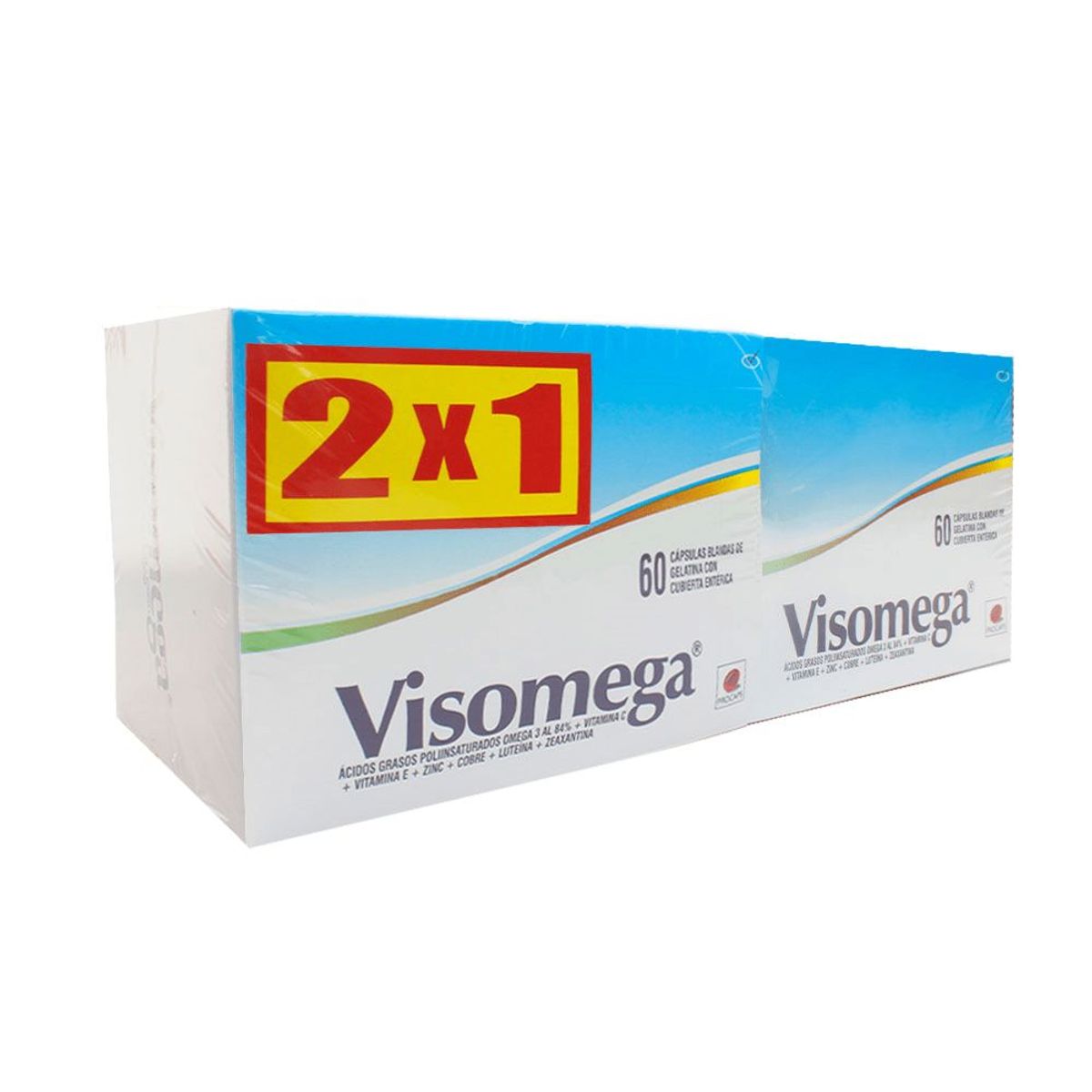 GENERICO - Oferta Visomega  Caja X 60 Capsulas Blandas 2 X 1