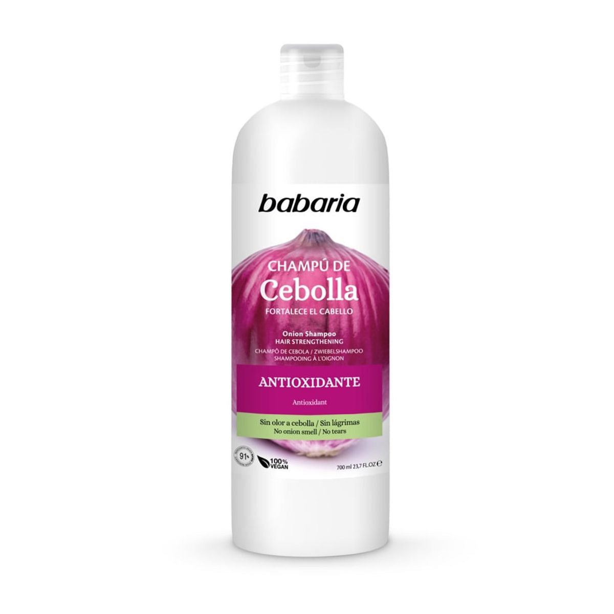 BABARIA - Shampoo Babaria Cebolla Antioxidante X700ml