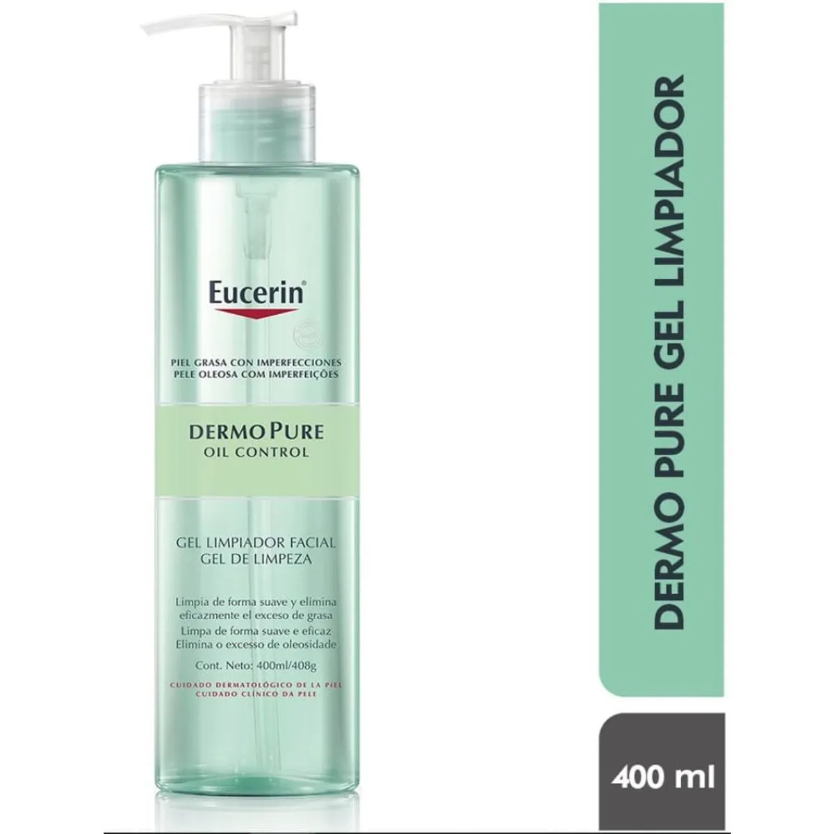 EUCERIN - Gel Eucerin Dermopure Limpiador Facial X 400ml