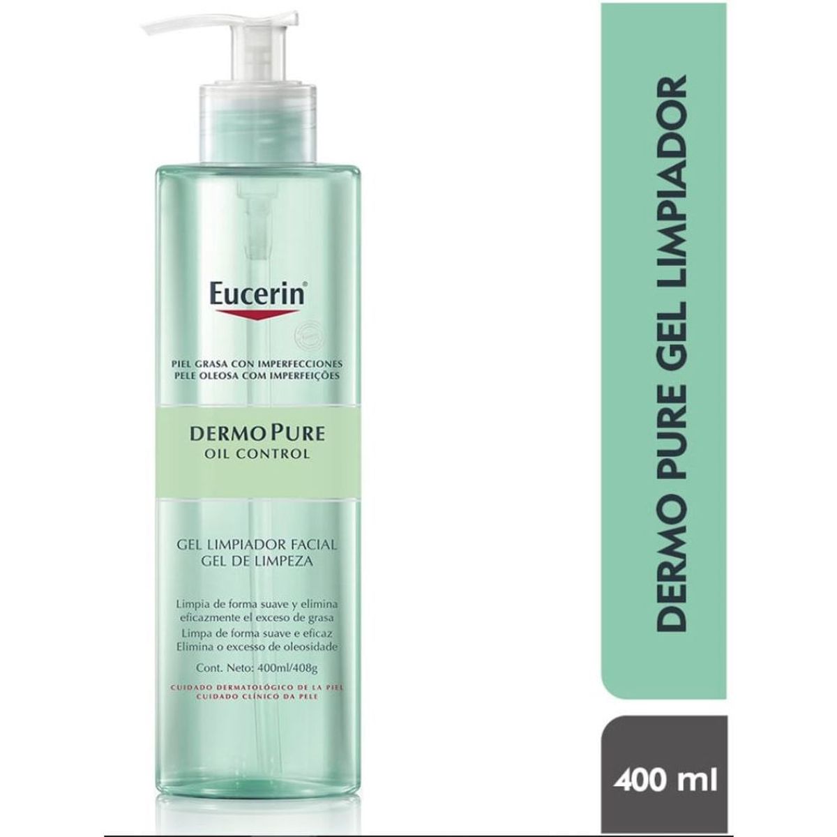 EUCERIN - Gel Eucerin Dermopure Limpiador Facial X 400ml