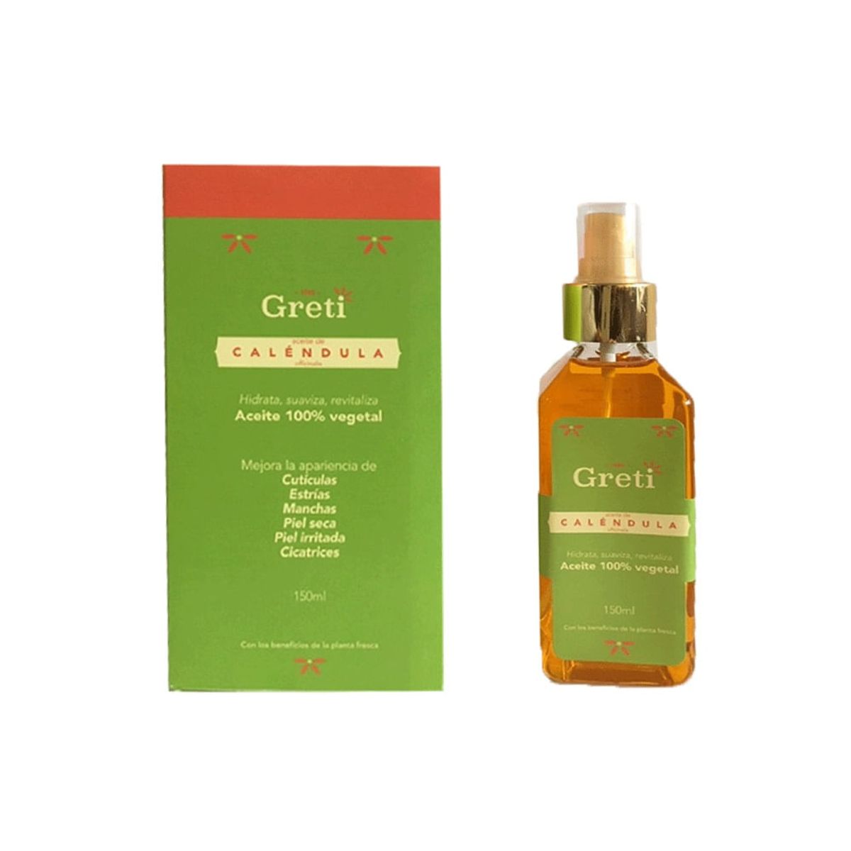 GRETI - Aceite Calendula Greti X 150ml