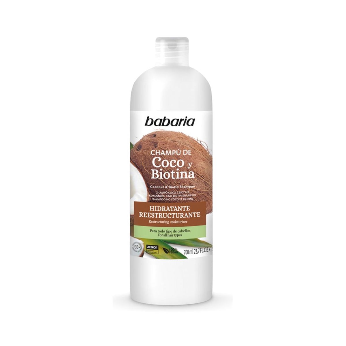 BABARIA - Shampoo Babaria Coco Y Biotina X 700ml