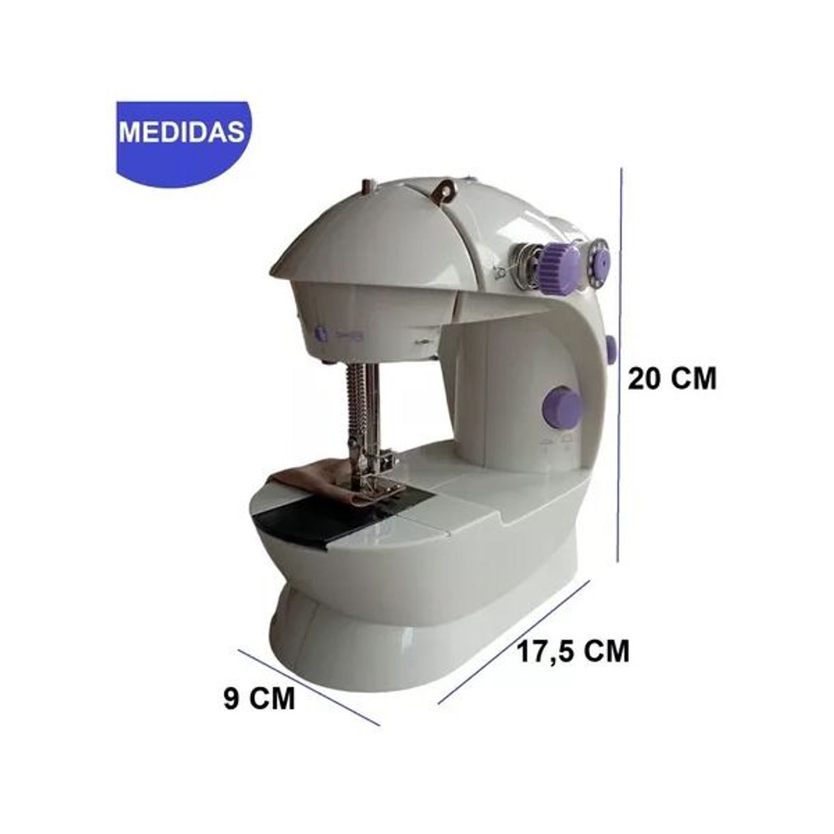 GENERICO - Maquina De Coser Portátil Mini Sewing Machine 4in1 Eléctrica