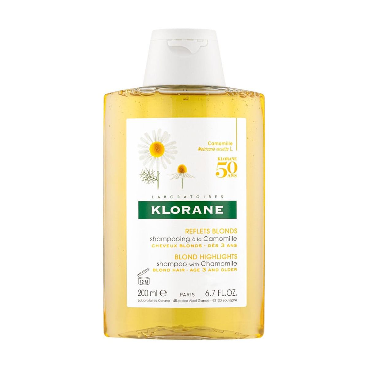 KLORANE - Shampoo Manzanilla Klorane X 200ml