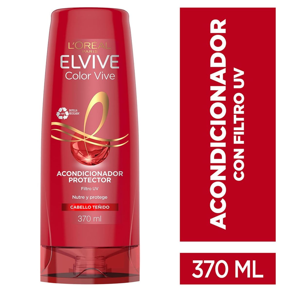 LOREAL PARIS - Acondicionador Elvive Color Vive X 370ml