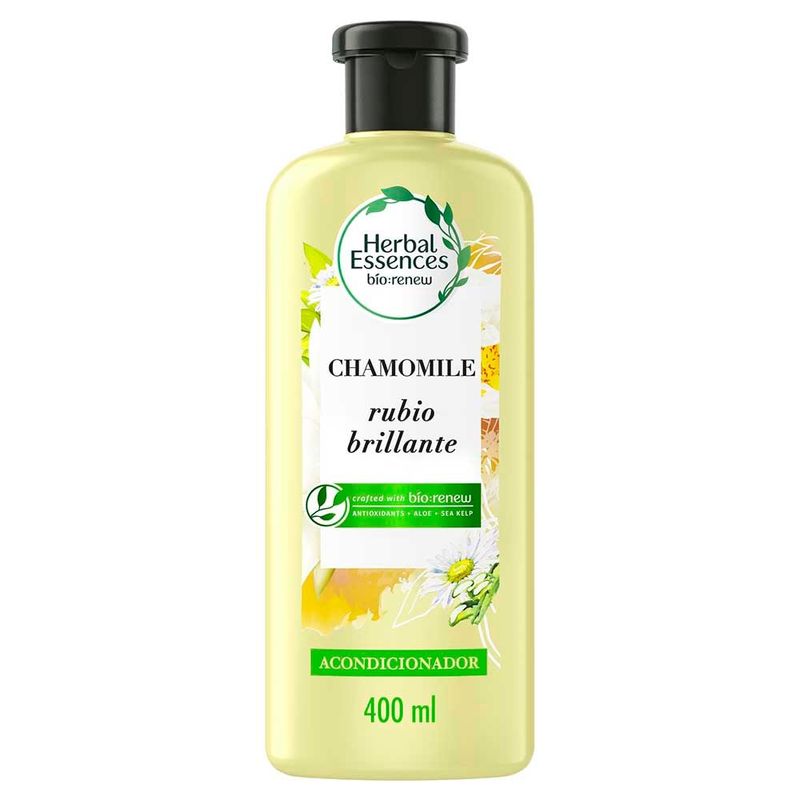 HERBAL ESSENCES - Acondicionador Herbal Essences Bio:Renew Manzanilla X 400ml