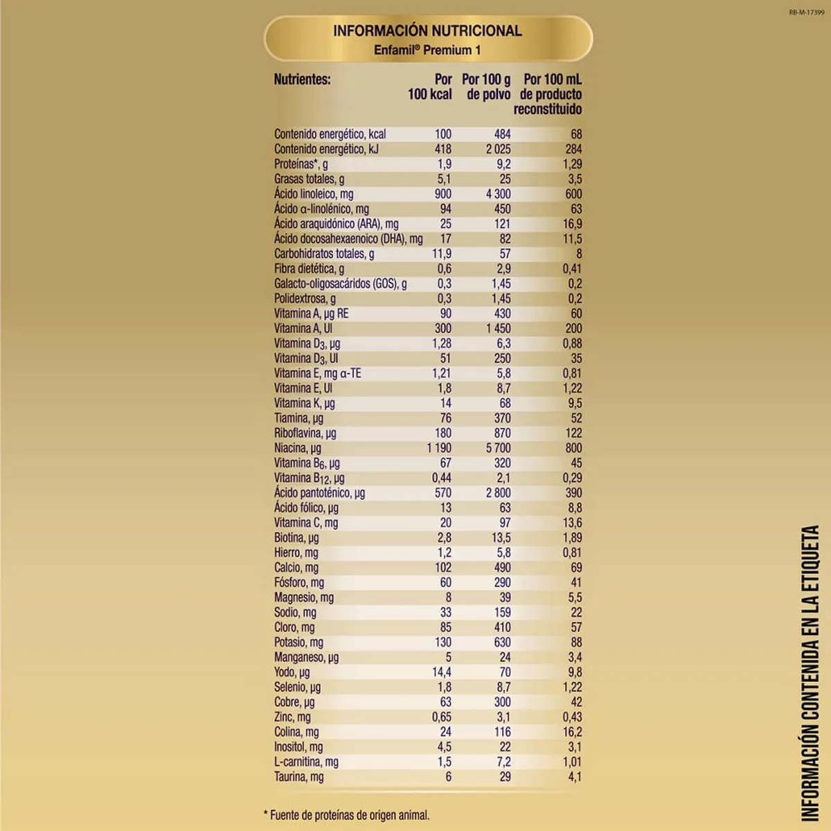 ENFAMIL - Formula Infantil Enfamil Premium Etapa 1 De 0-6 Meses X 800g