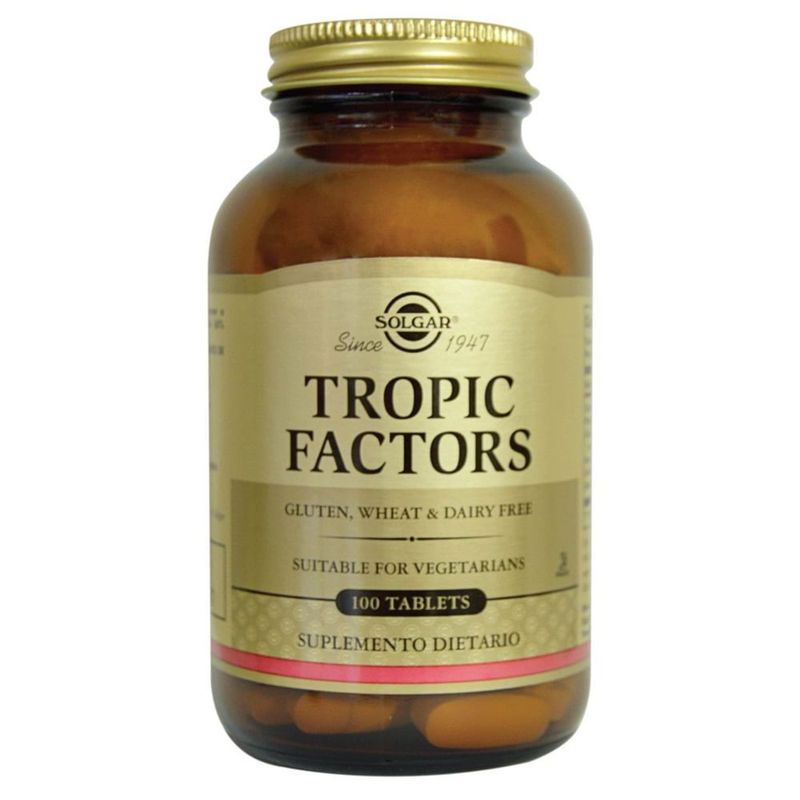 SOLGAR - Tropic Factors Solgar X 100 Tabletas