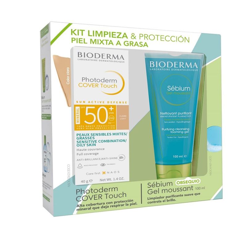 BIODERMA - Oferta Protector Solar Bioderma Spf50 40g + Gel X 100ml