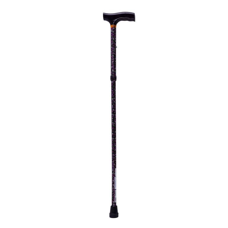DRIVE - Drive Baston Plegable Aluminio Negro Floral