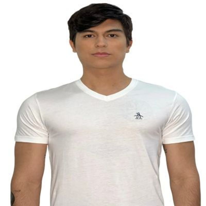 PENGUIN - Camiseta para hombre penguin BRIGHT WHITE 4.