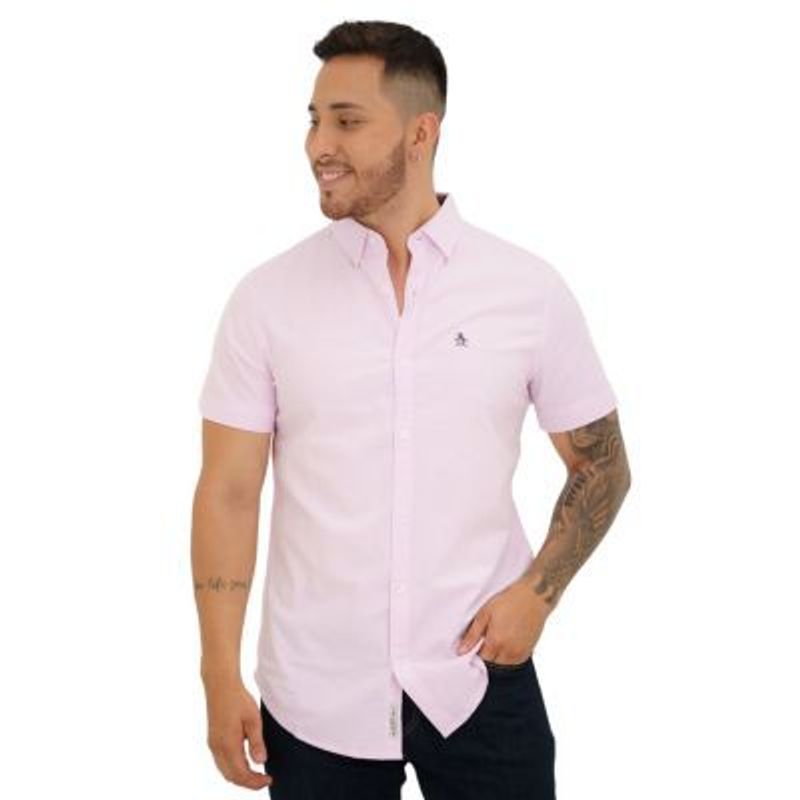 PENGUIN - Camisa para hombre penguin PARFAIT PINK.