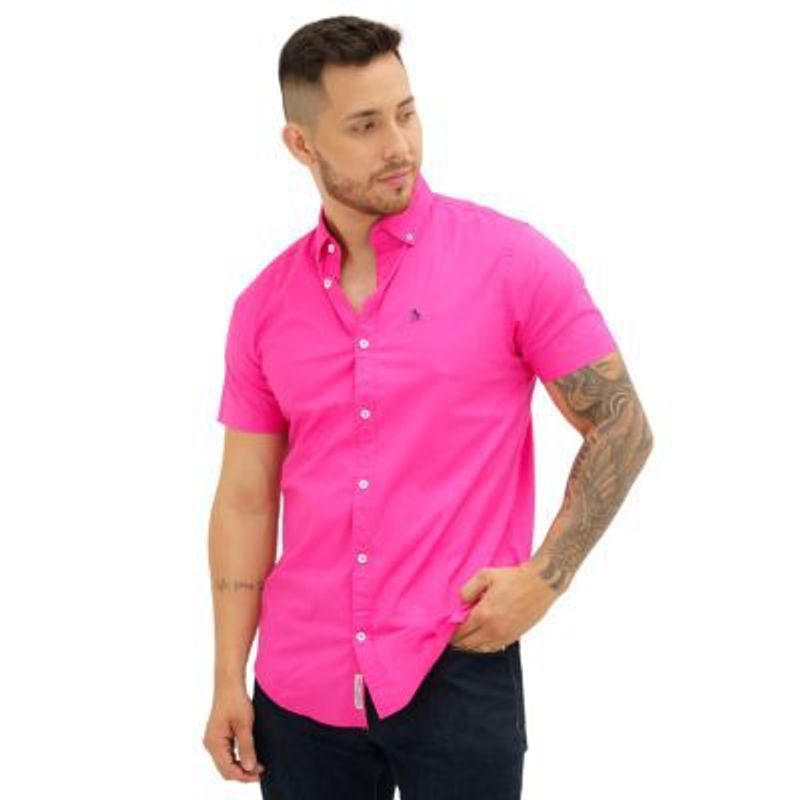 PENGUIN - Camisa para hombre penguin PINK PEACOCK 1.
