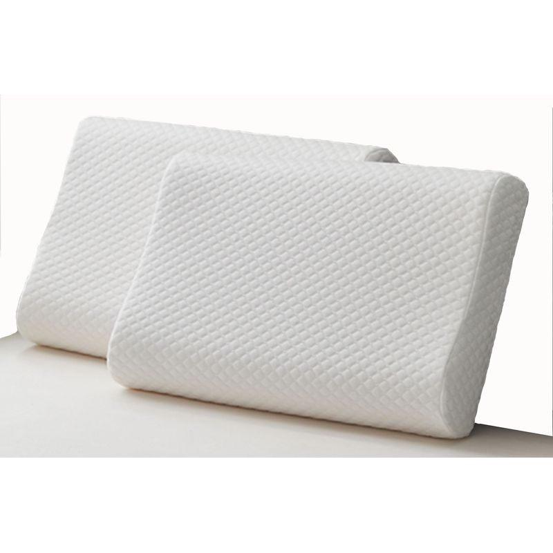 GENERICO - Almohada cervical Ortopedica Memory Tamaño Mediano Set x 2