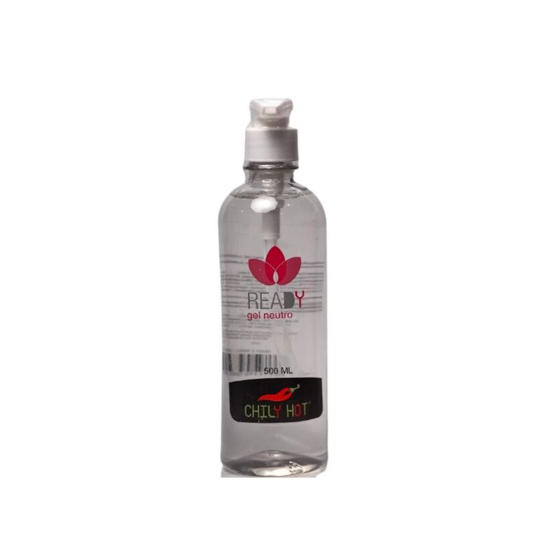 GENERICO - Lubricante intimo Neutro x 500 ml Gel Ready Chili Hot