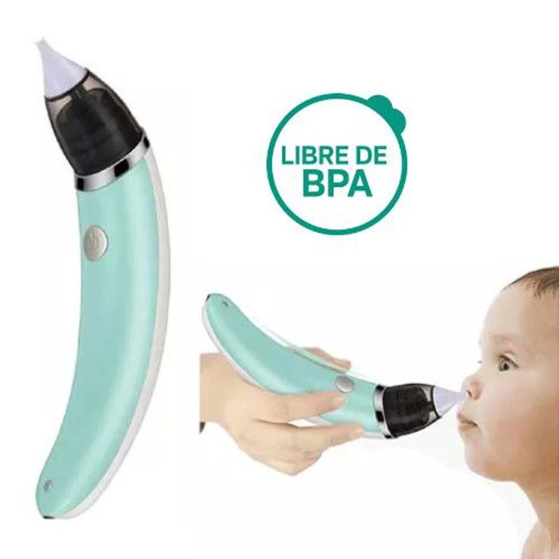 GENERICO - Aspirador Nasal para Bebes Electrico Libre de BPA
