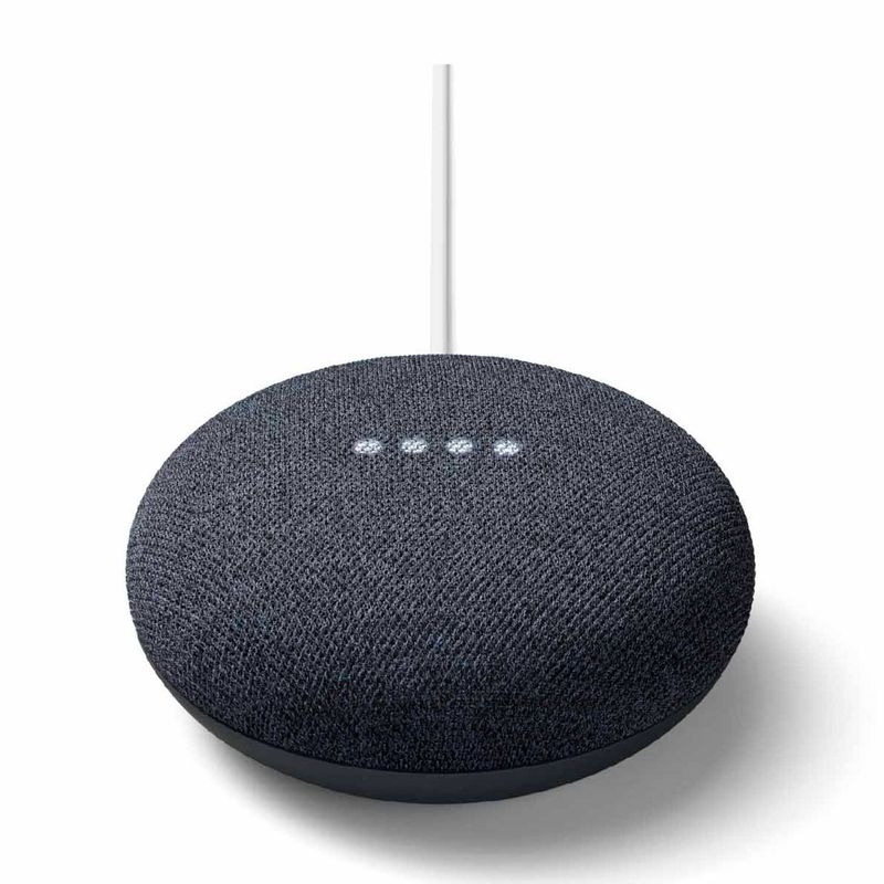 GENERICO - Google Nest Mini Parlante Inteligente Negro 2Da Generación