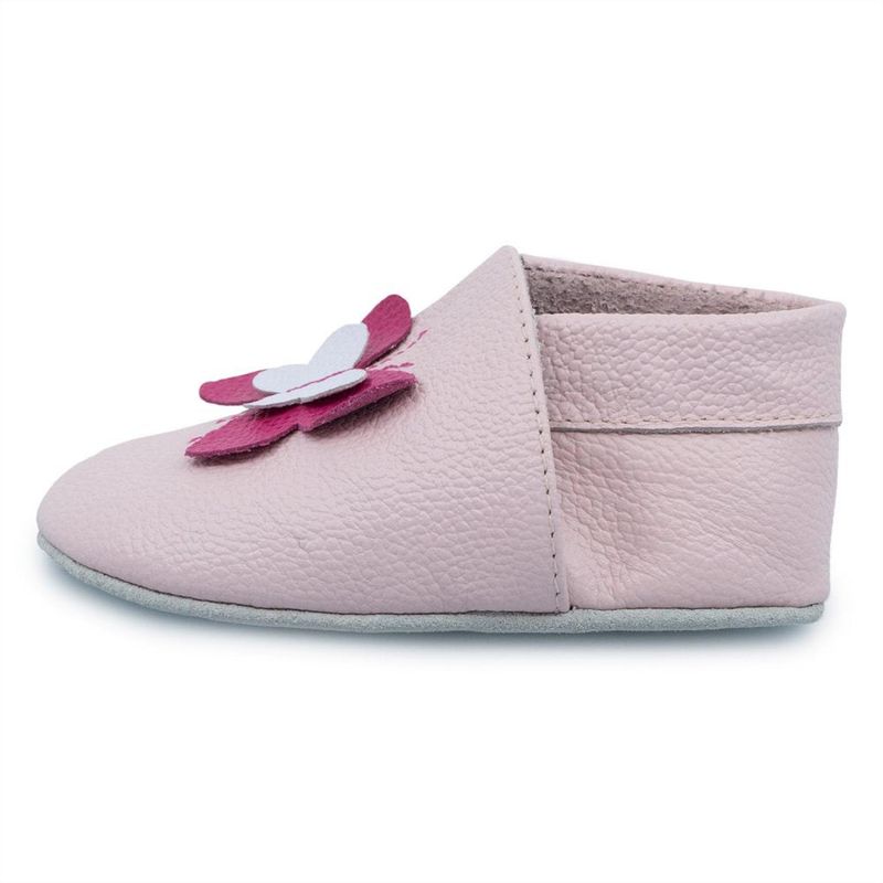 PAPOS - Cascarita Mari Rosada - Zapatos Bebés PAPOS - Beige