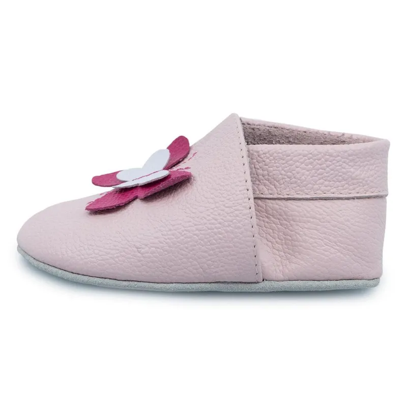 PAPOS - Cascarita Mari Rosada - Zapatos Bebés PAPOS - Beige