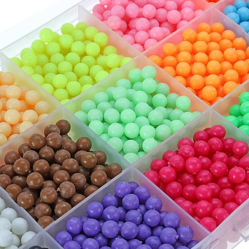 GENERICO - Bolsa Aqua Beads Perlas Magicas Hama Beads Agua Color Blanco