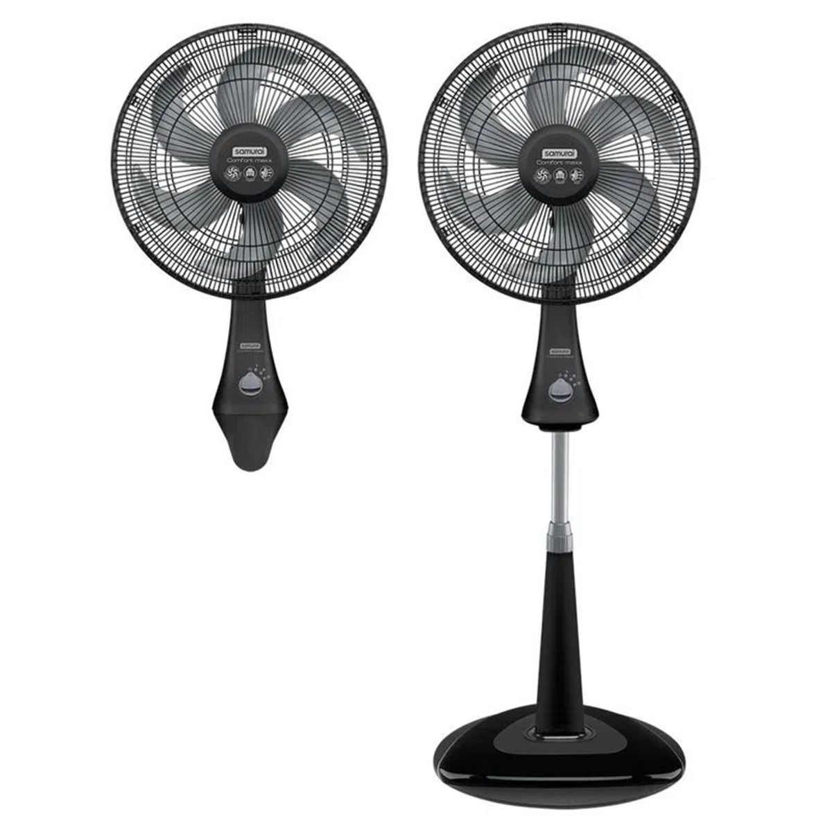 SAMURAI - Ventilador Comfort maxx 2en1 Samurai Negro VE7347I0