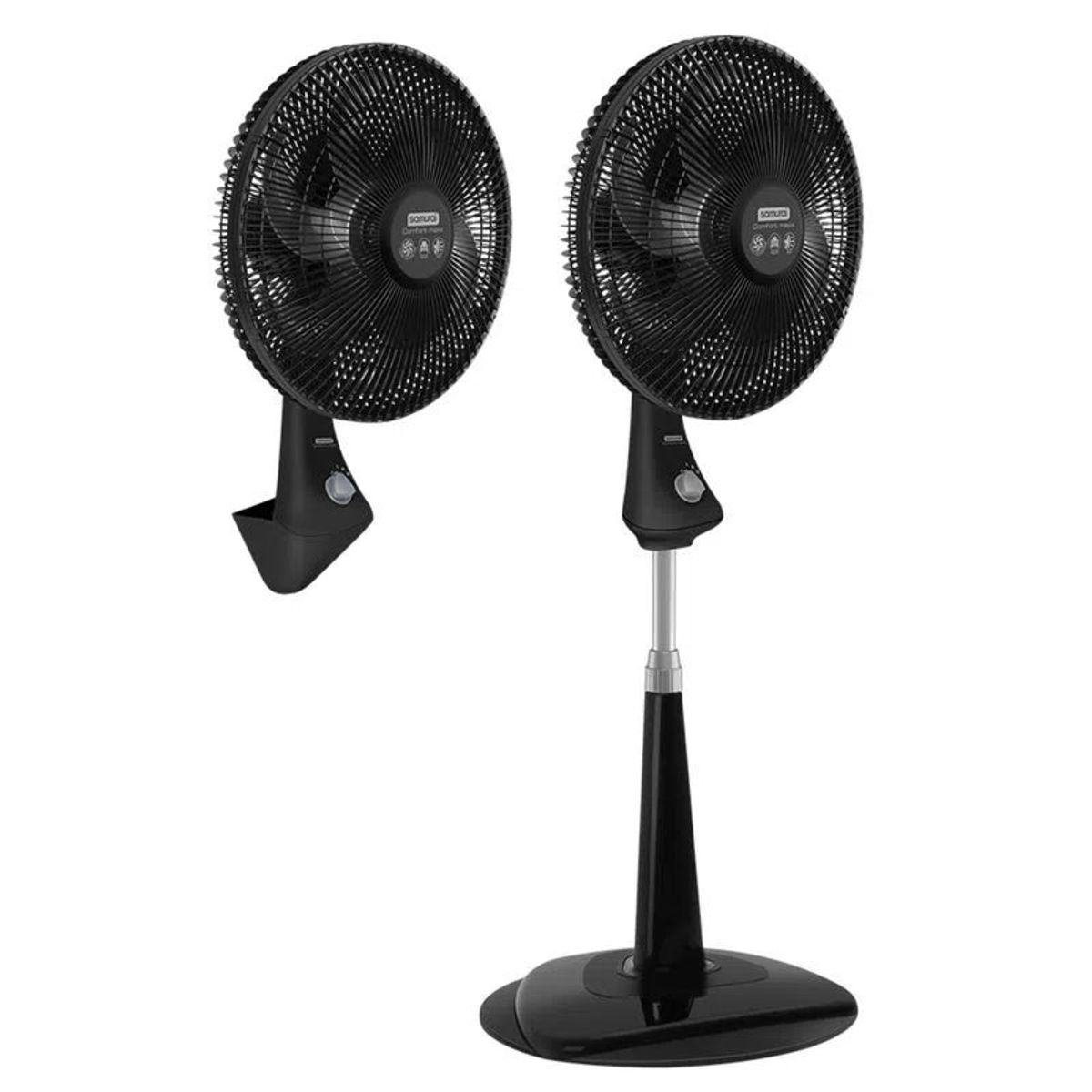 SAMURAI - Ventilador Comfort maxx 2en1 Samurai Negro VE7347I0