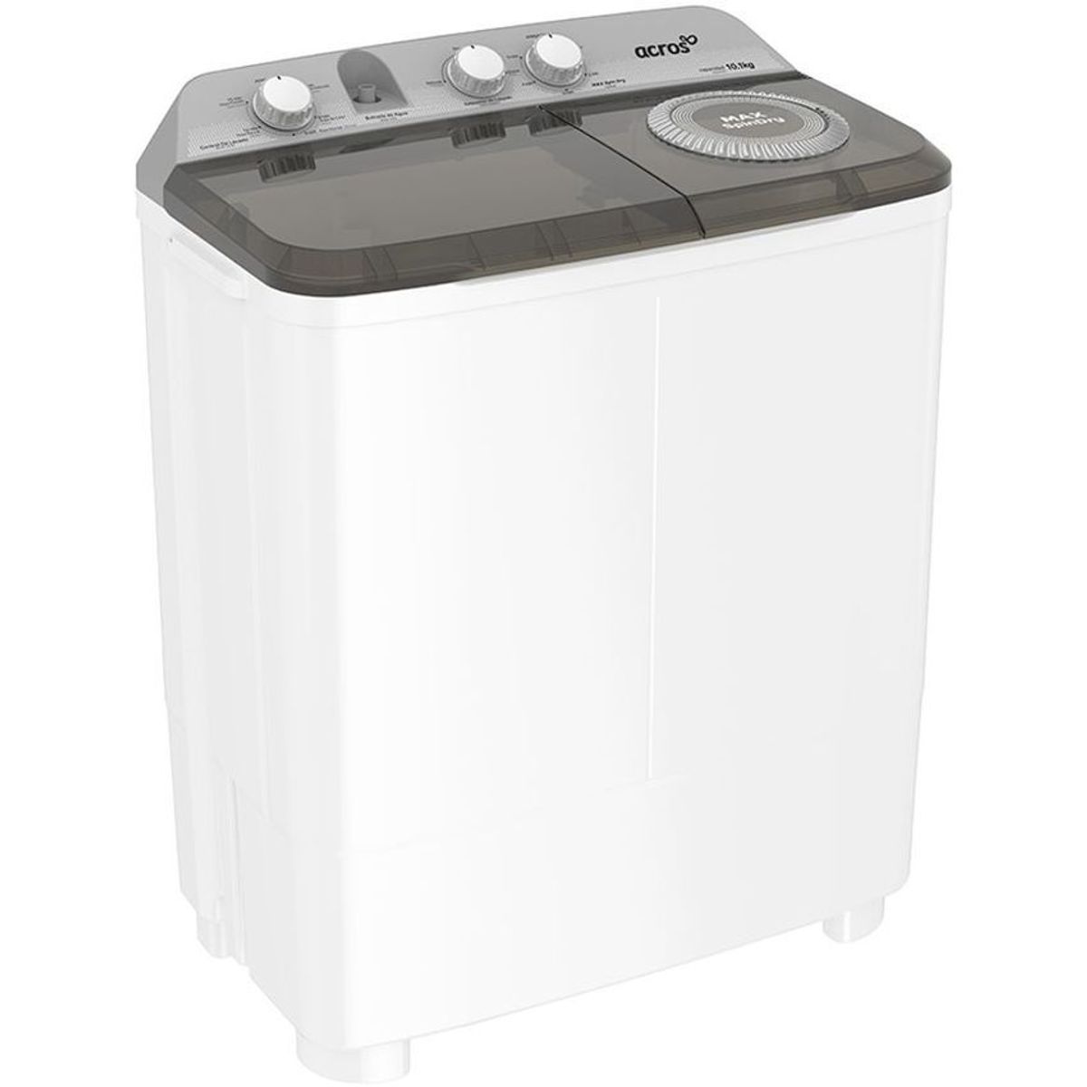 WHIRLPOOL - Lavadora acros 2 tinas 10.1 kg blanca