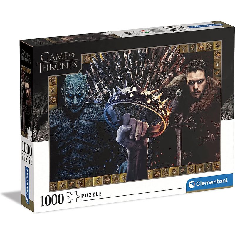 CLEMENTONI - Rompecabezas Clementoni Juego De Tronos 1000 Piezas 39652
