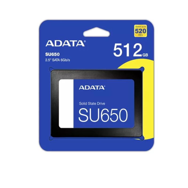 ADATA - Disco solido SATA 512GB SU650 ADATA