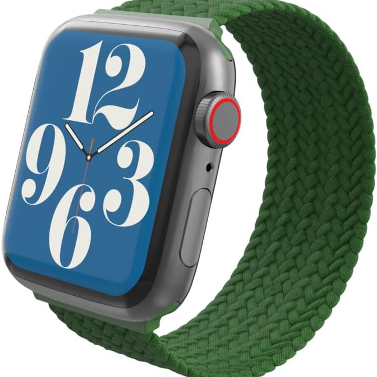 GEAR4 - Correa Trenzada Zagg Gear4 Verde para Apple Watch de 41 40 38 mm