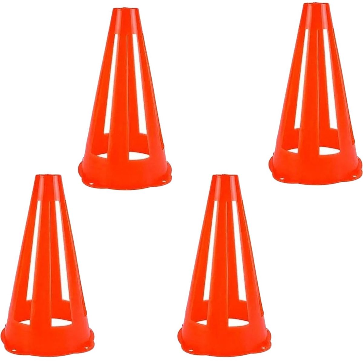 GENERICO - Cono Flexible Señalizacion Entrenamiento Marcador Deporte X4