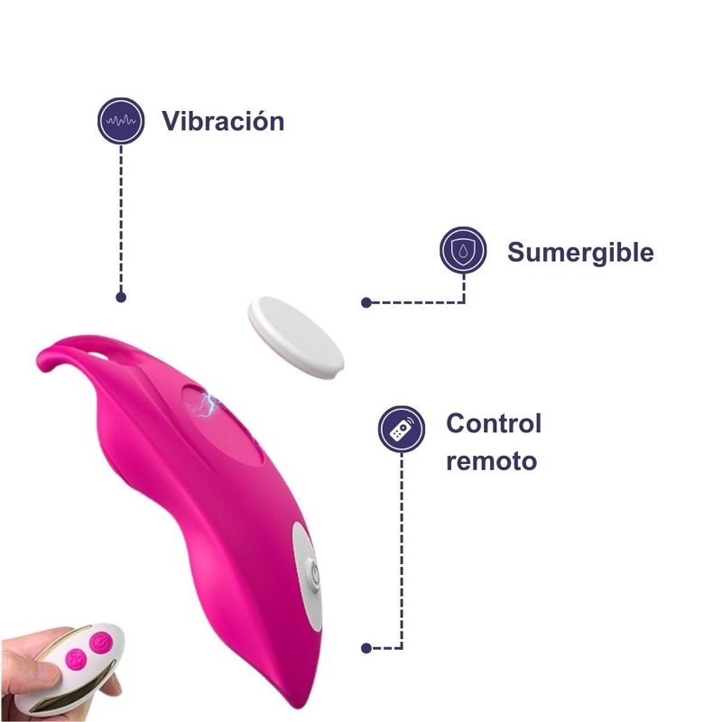LUST - Vibrador Magnetico Control Remoto
