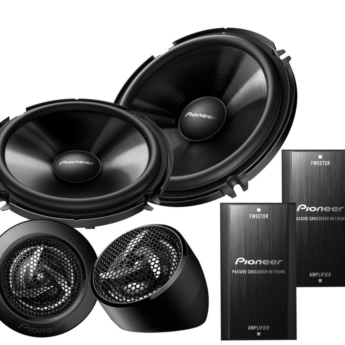 PIONEER - Parlantes Altavoces Carro Componente Tweeter Pioneer TS-651C