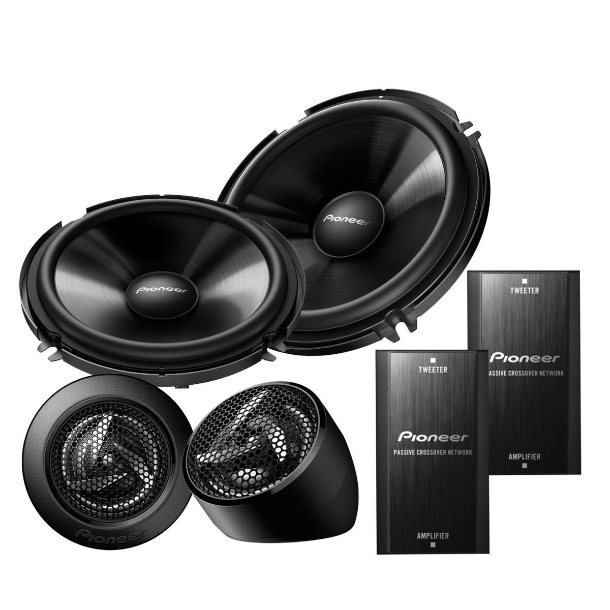 PIONEER - Parlantes Altavoces Carro Componente Tweeter Pioneer TS-651C