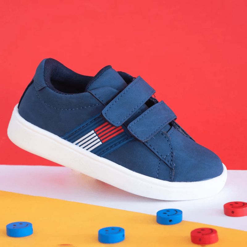 PAPOS - Tenis Clásicos Illusion Blue - Zapatillas Niños PAPOS - Azul