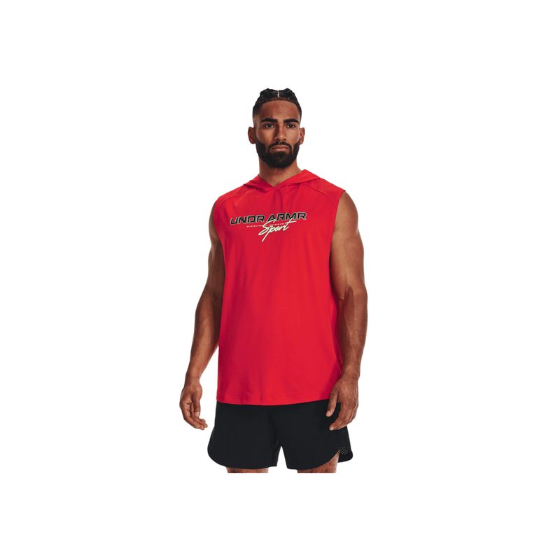 UNDER ARMOUR - Buzo Hombre Under Armour RFS SL HOODIE-RED Rojo UNDER ARMOUR.