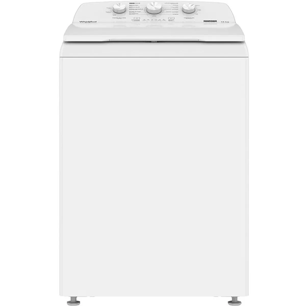 WHIRLPOOL - Lavadora carga superior 16 kg xpert system blanco 8mwtw1643mjq
