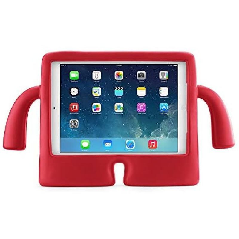 GENERICO - Estuche antigolpe ibuy para niños ipad air 1 / air 2 rojo