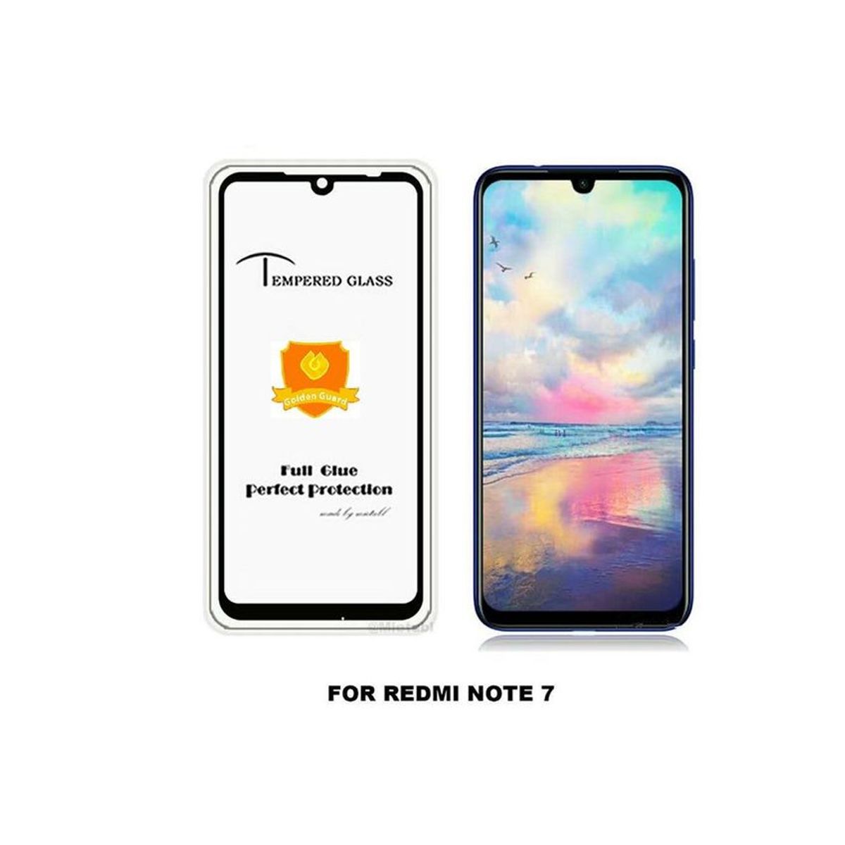 GENERICO - Protector pantalla vidrio templado 11d xiaomi redmi note 7