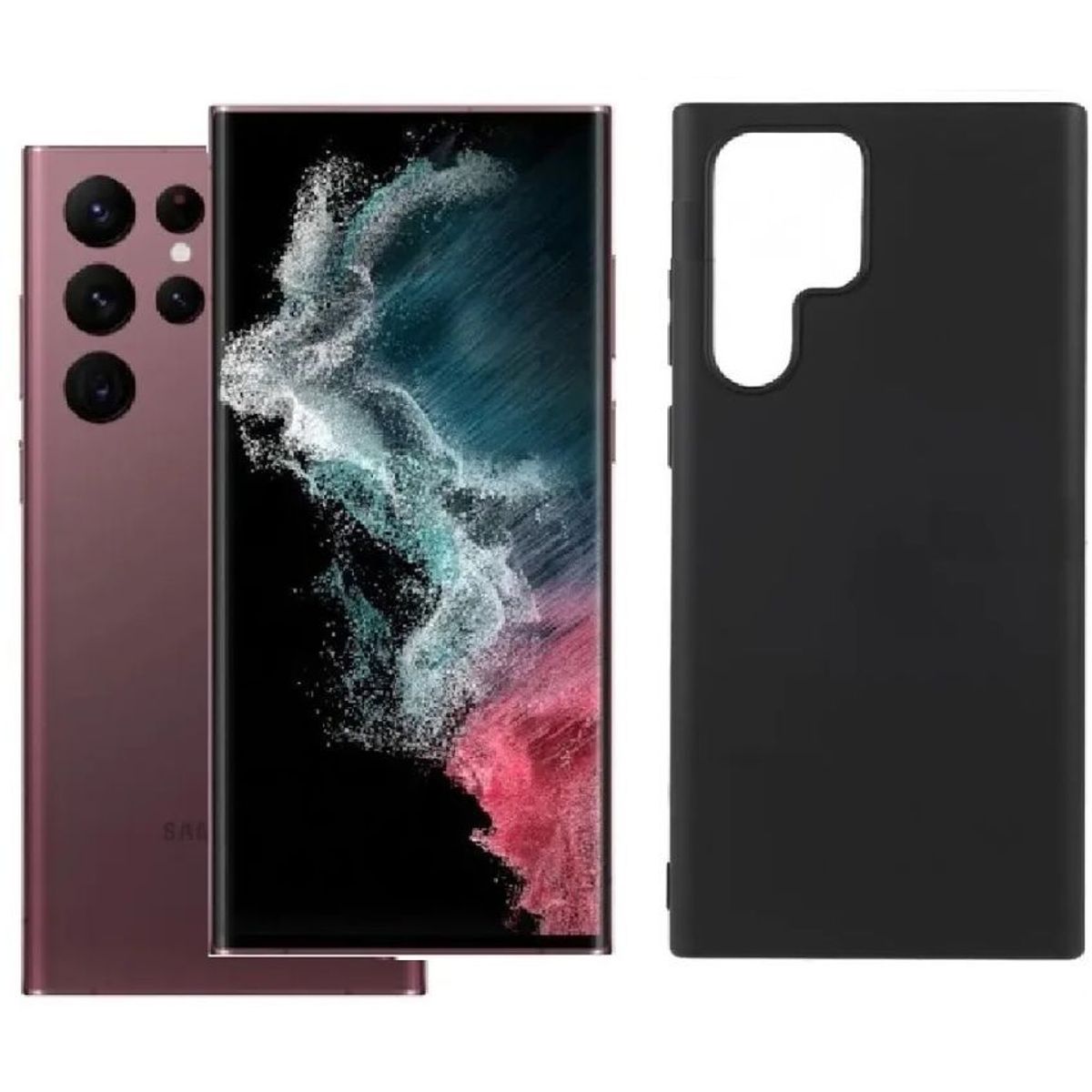 GENERICO - Estuche forro silicone case para samsung s22 ultra